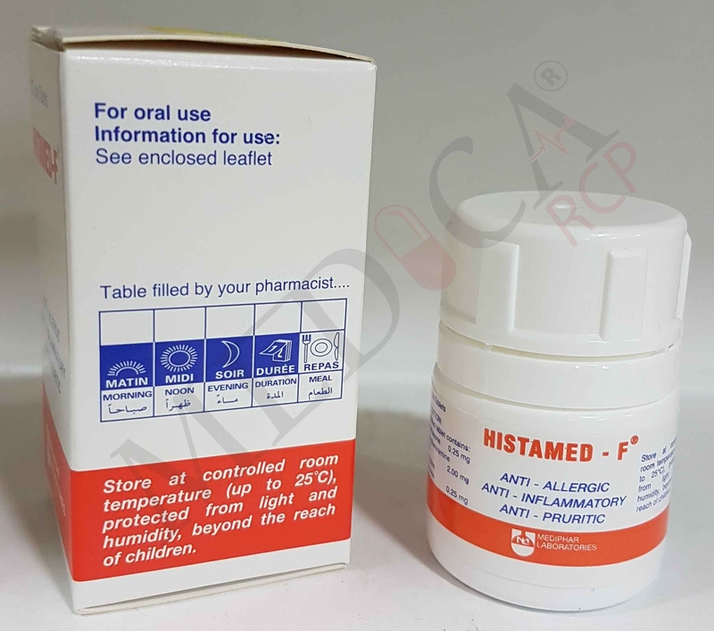 Histamed-F Coated tablets*
